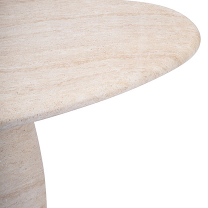 Azzurra Dining Table (Travertine Finish, 240cm)