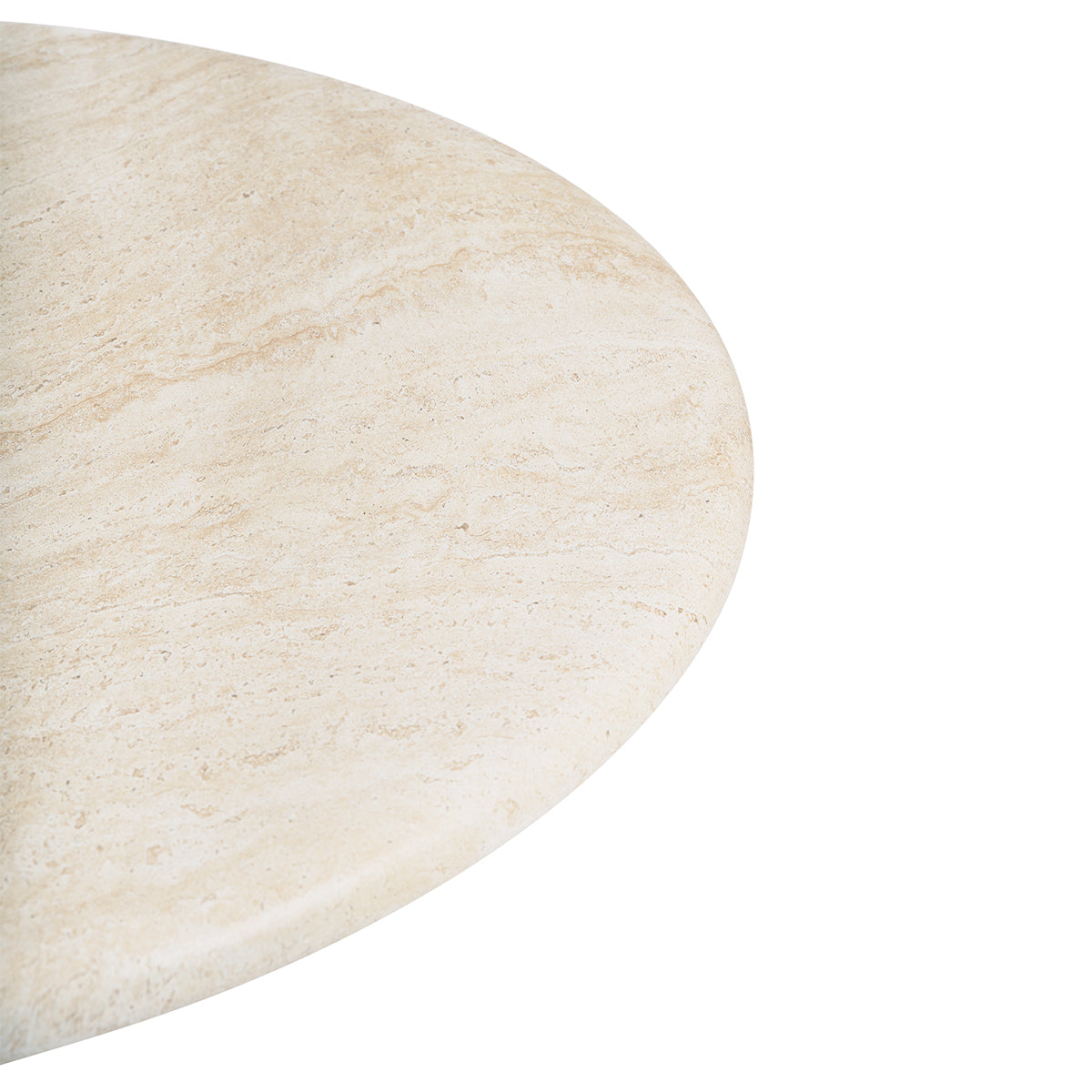 Sorrento Oval Dining Table (Travertine Finish, 240cm)