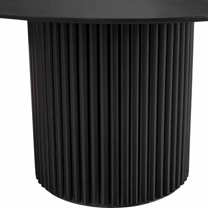 Cosmos Side Table (Black Oak)