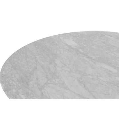 Oia White Marble Dining Table