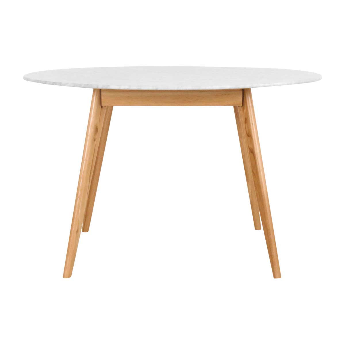 Oia White Marble Dining Table