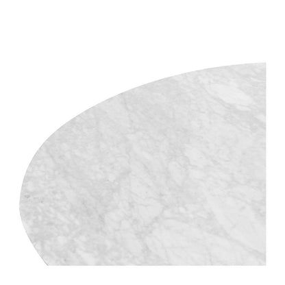 Oia White Marble Dining Table
