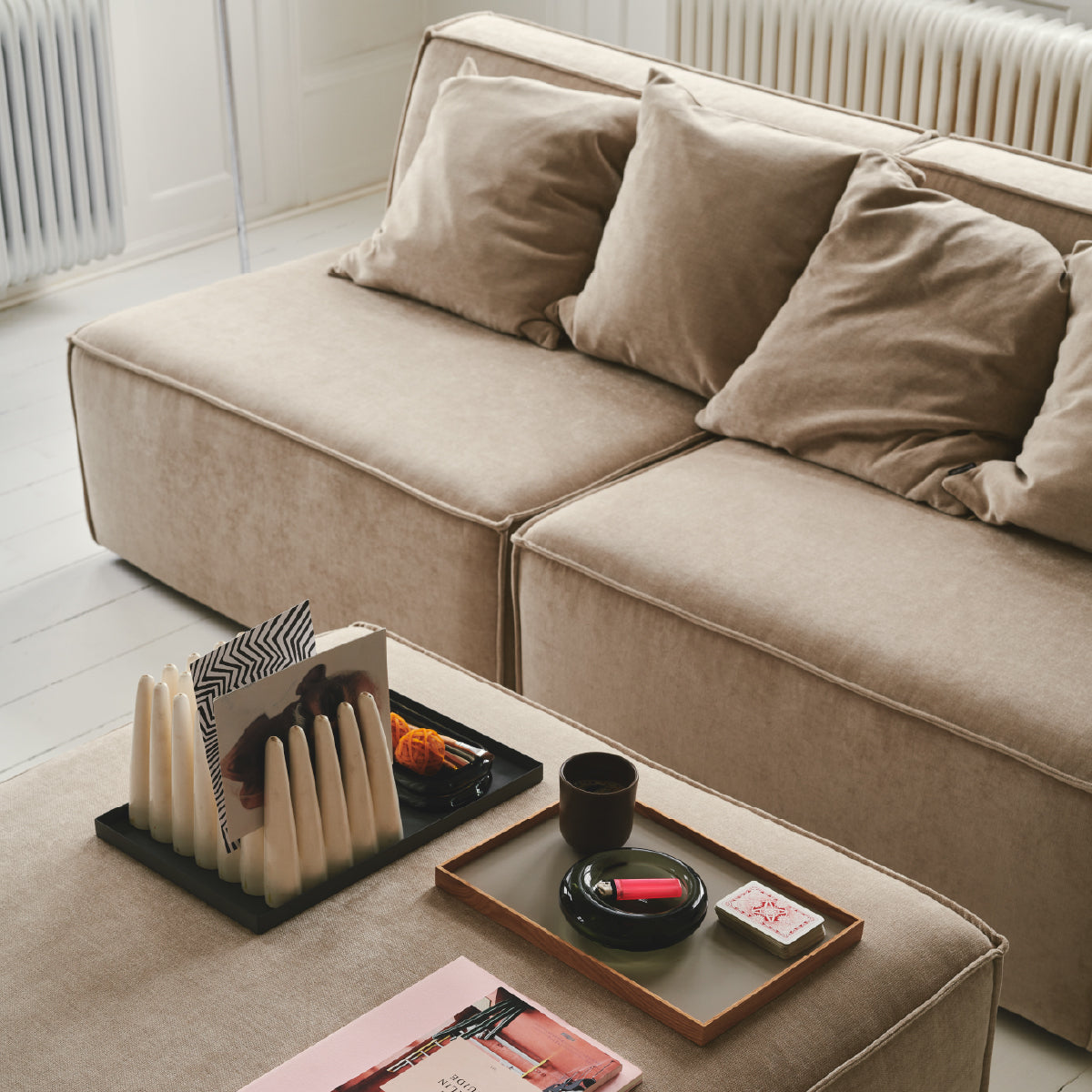 Dane 3 Seater Modular Left Chaise Sofa