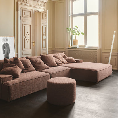 Daphne 3 Seater Modular Right Chaise Sofa