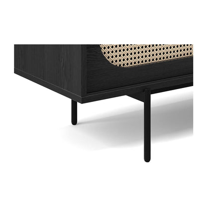 Thea Rattan 3 Door Entertainment Unit