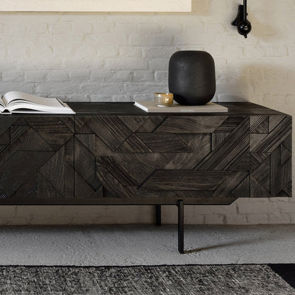 Graphic 2 Drawer Entertainment Unit