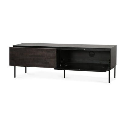 Grooves 1 Flip-down Door & 1 Drawer TV Unit