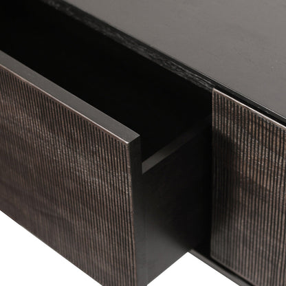 Grooves 1 Flip-down Door & 1 Drawer TV Unit