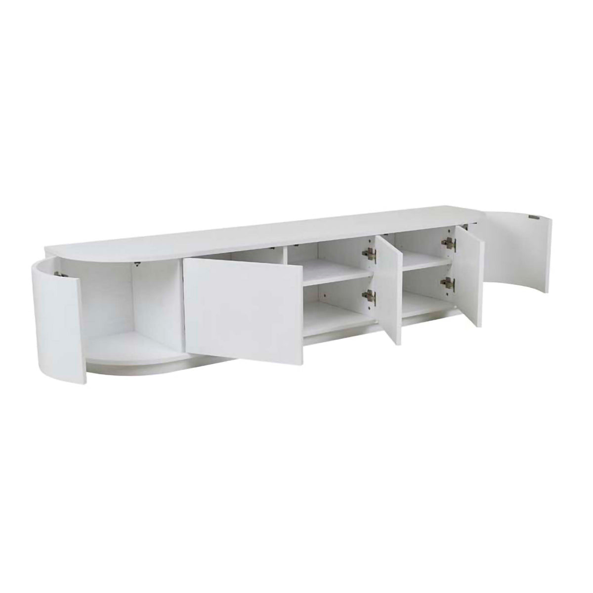 Oberon Crescent Entertainment Unit (210cm)