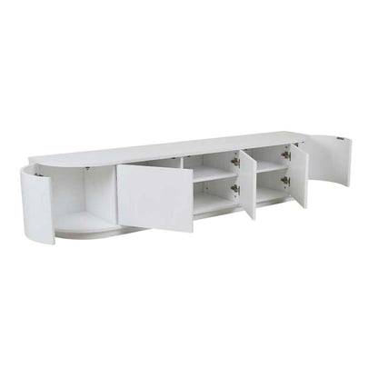 Oberon Crescent Entertainment Unit (210cm)
