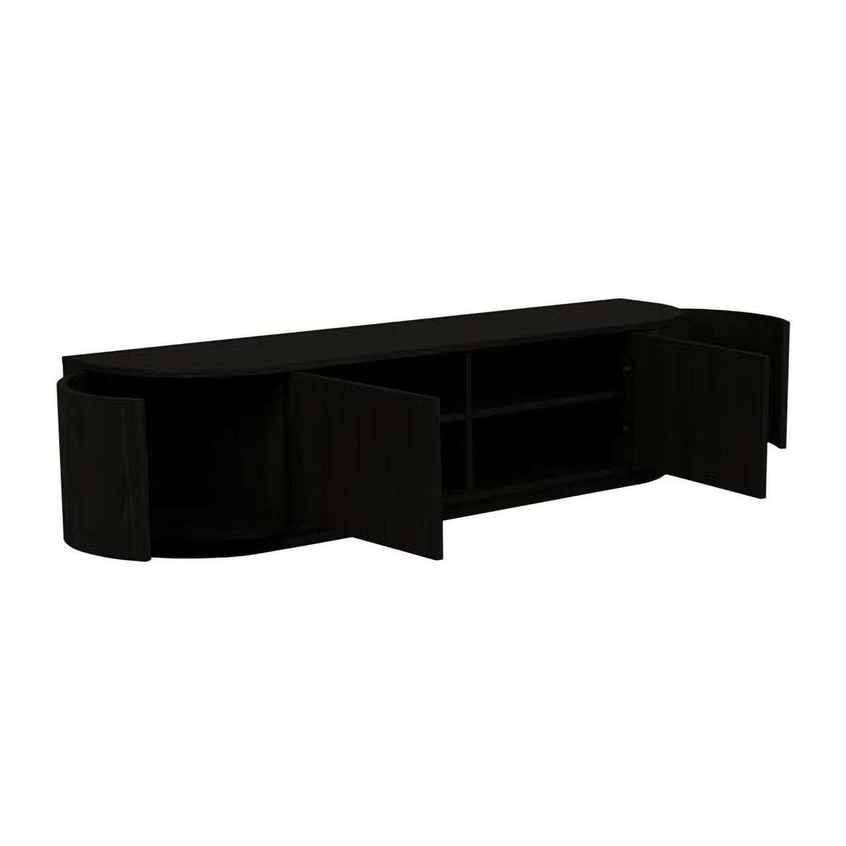 Oberon Crescent Entertainment Unit (180cm)