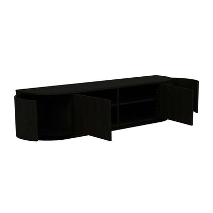 Oberon Crescent Entertainment Unit (180cm)