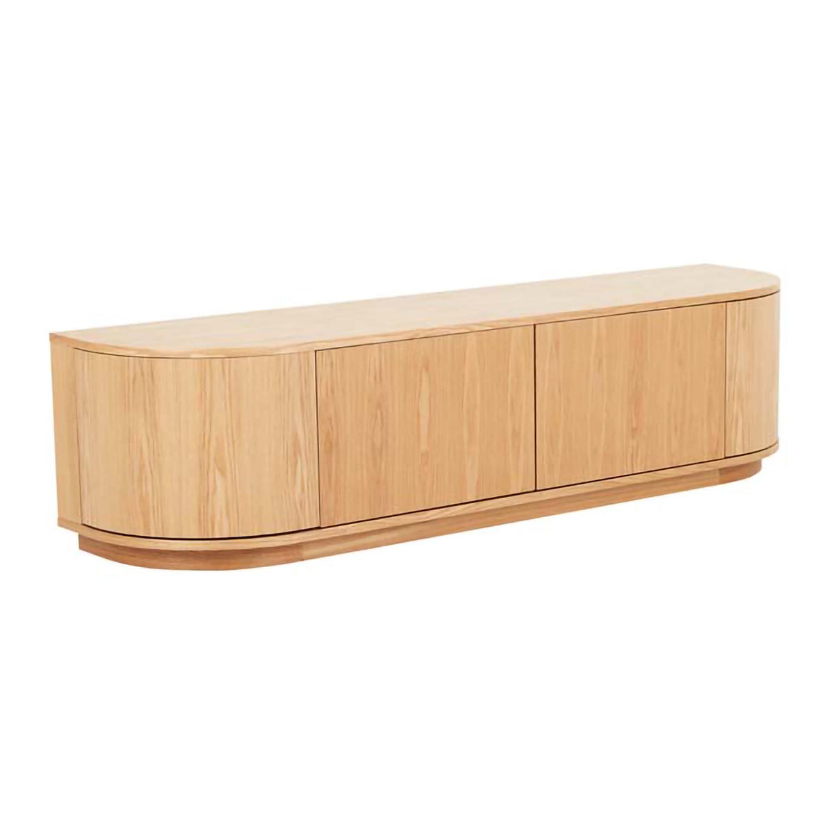 Oberon Crescent Entertainment Unit (180cm)