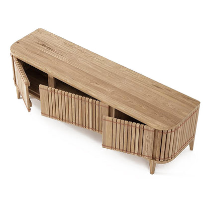 Koppar Large Media Cabinet with 3 Doors