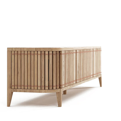 Koppar Large Media Cabinet with 3 Doors