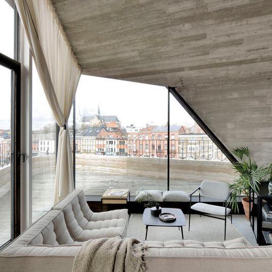 N701 Round Corner Seater Sofa