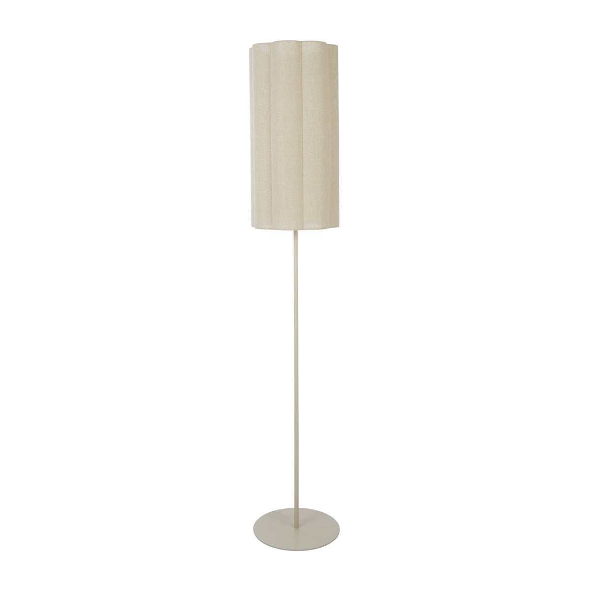 Talstone Linen Floor Lamp