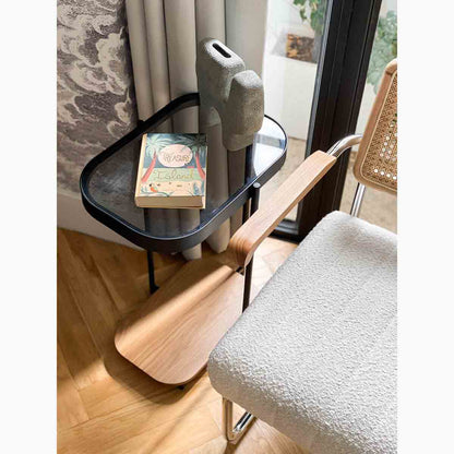 Glam Rectangular Side Table
