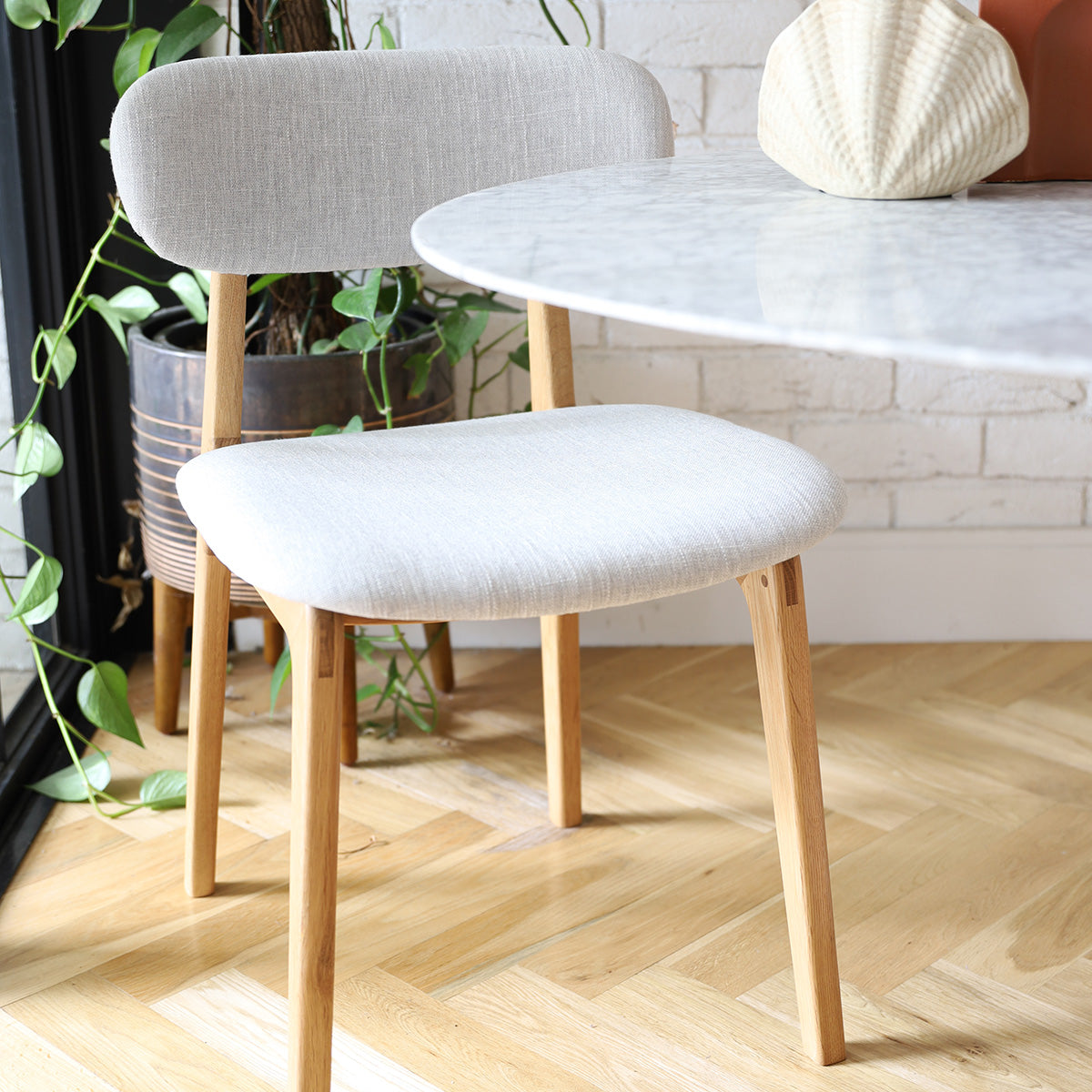 Alaska Fabric Dining Chair