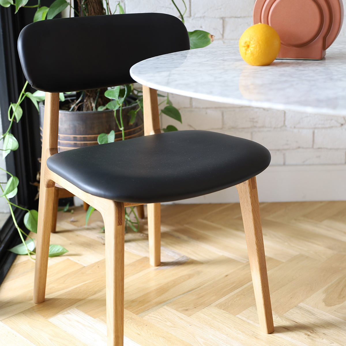 Alaska Leather Dining Chair
