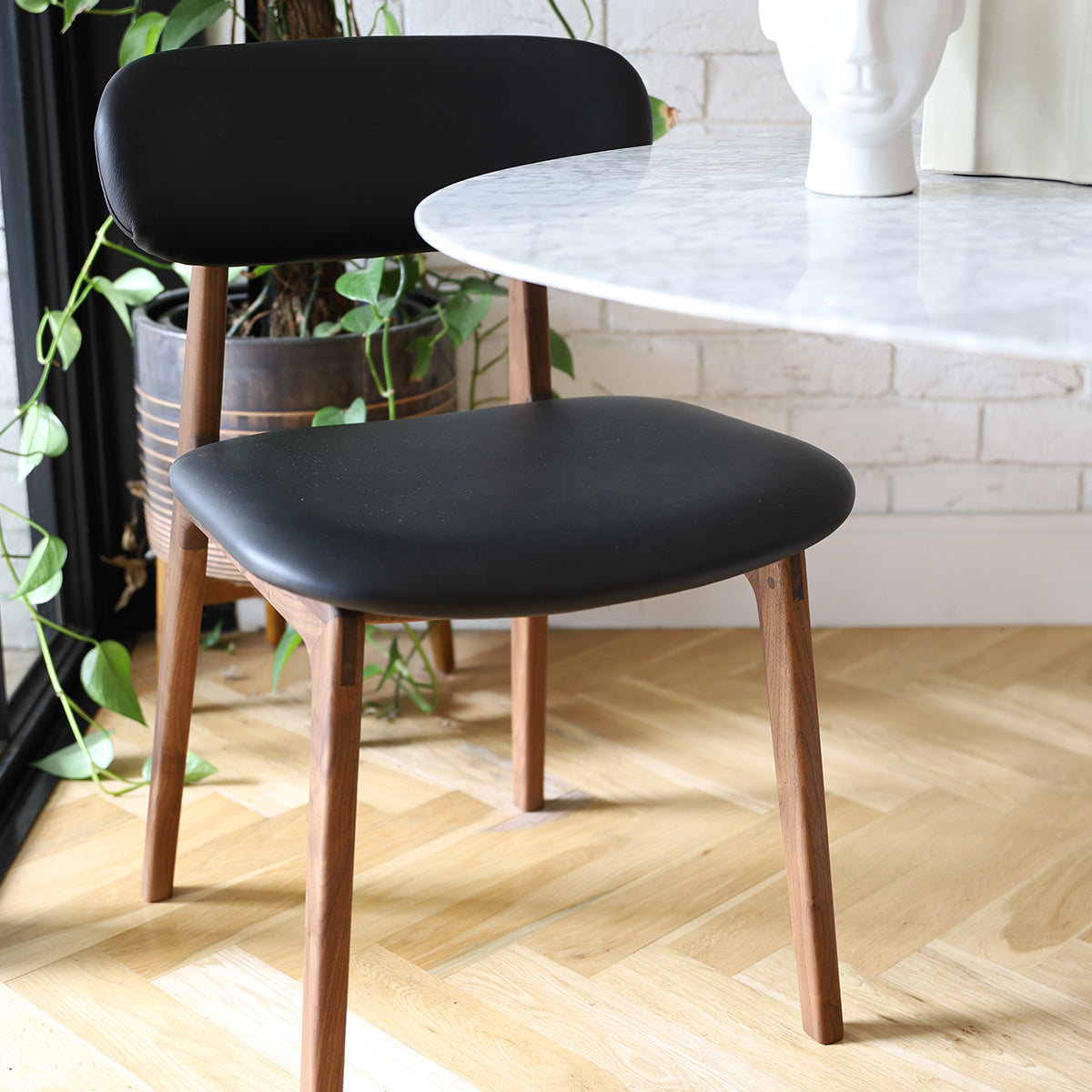 Alaska Leather Dining Chair