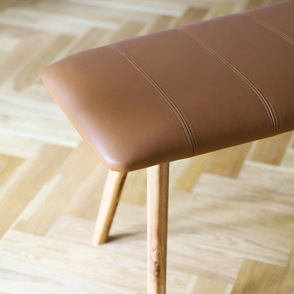 Alaska Leather Bench