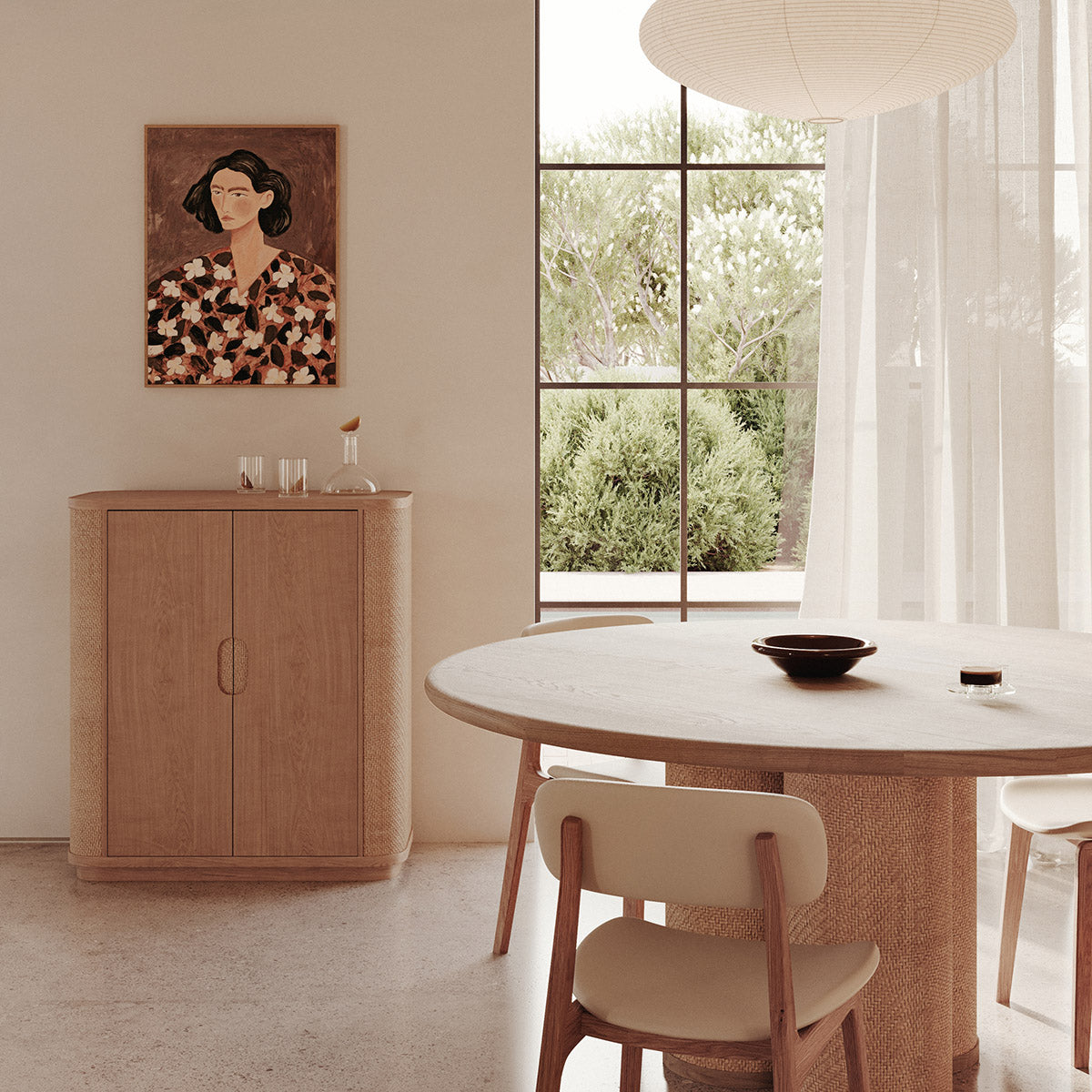 Magnolia Dining Table (Oak, 150cm)