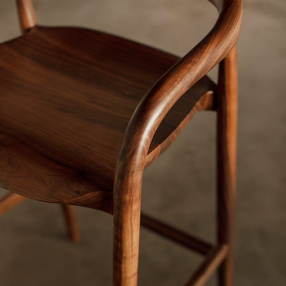 Noris Timber Bar Stool