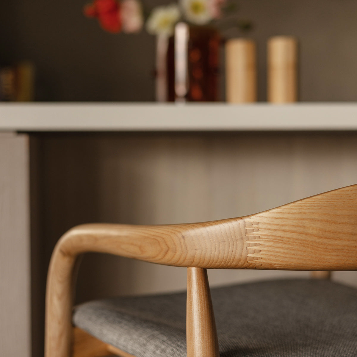 Noris Fabric Bar Stool