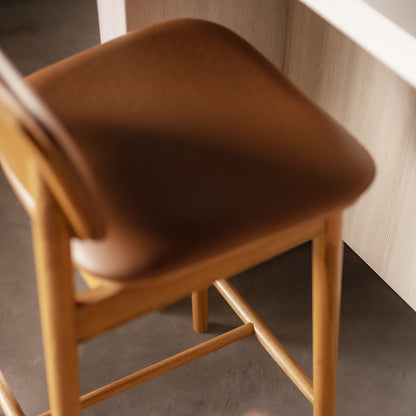 Lando Leather Bar Stool