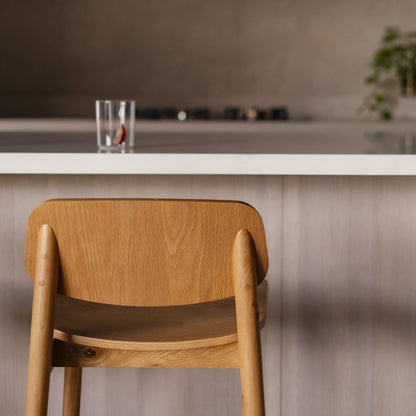 Lando Timber Bar Stool