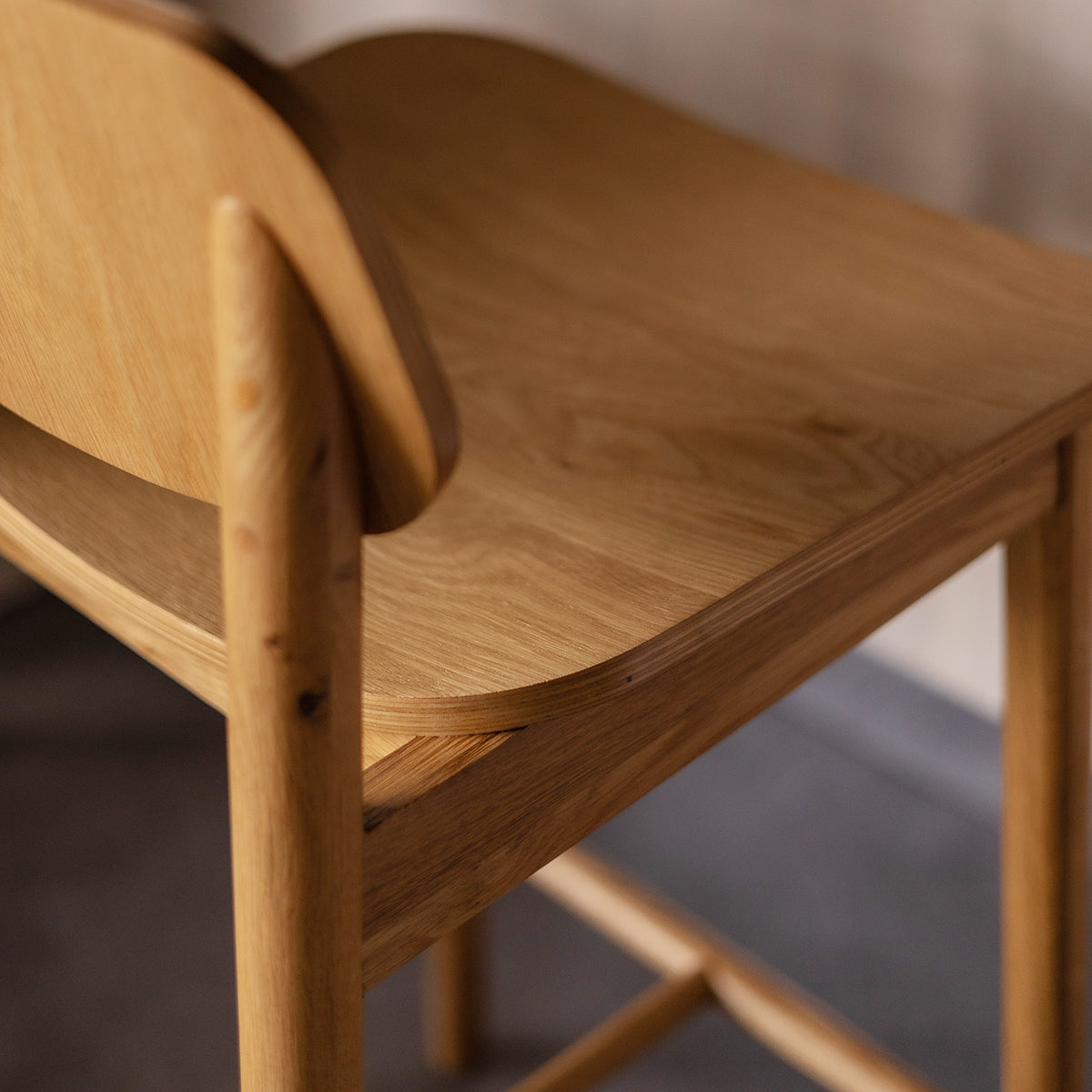 Lando Timber Bar Stool