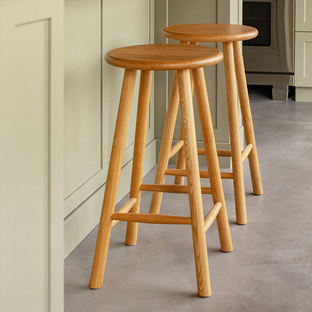 Finland Timber Bar Stool
