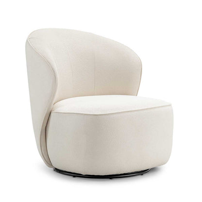 Atlas Boucle Swivel Lounge Chair