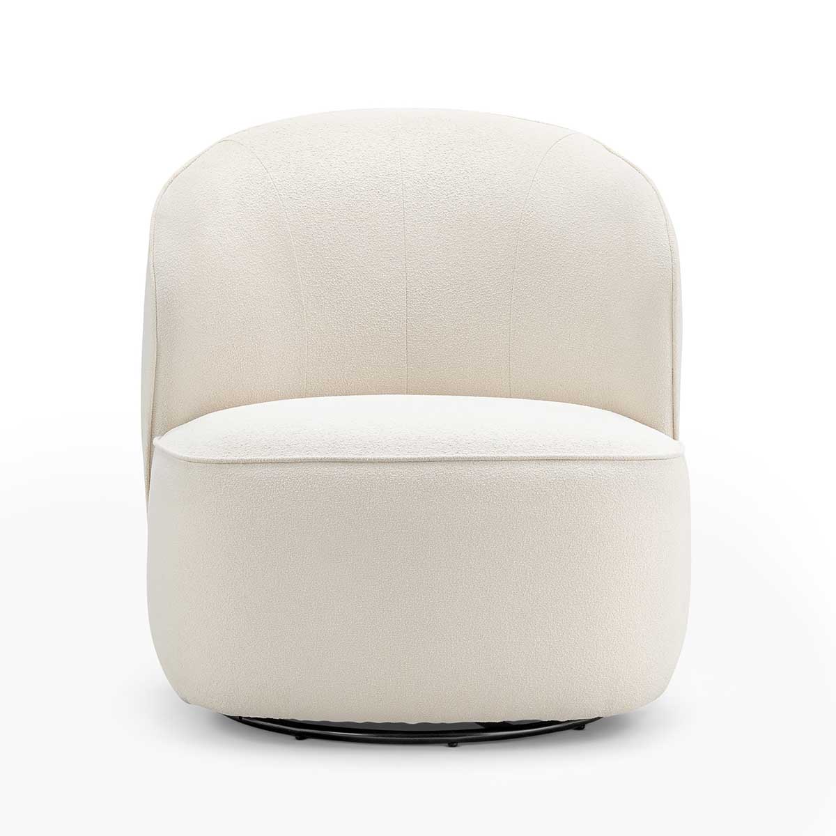 Atlas Boucle Swivel Lounge Chair