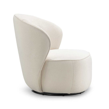 Atlas Boucle Swivel Lounge Chair