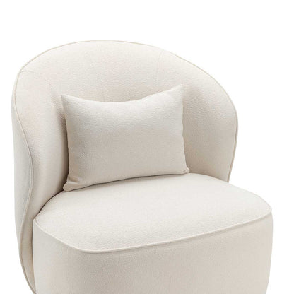 Atlas Boucle Swivel Lounge Chair
