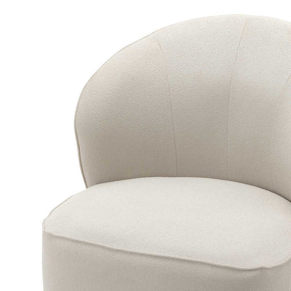 Atlas Boucle Swivel Lounge Chair