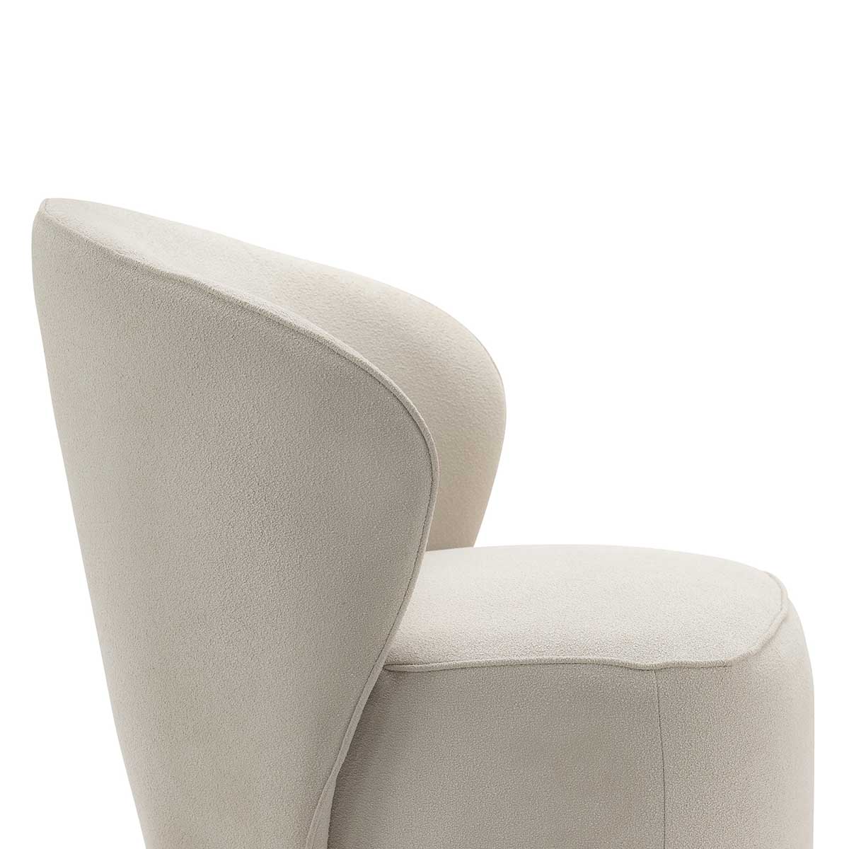 Atlas Boucle Swivel Lounge Chair