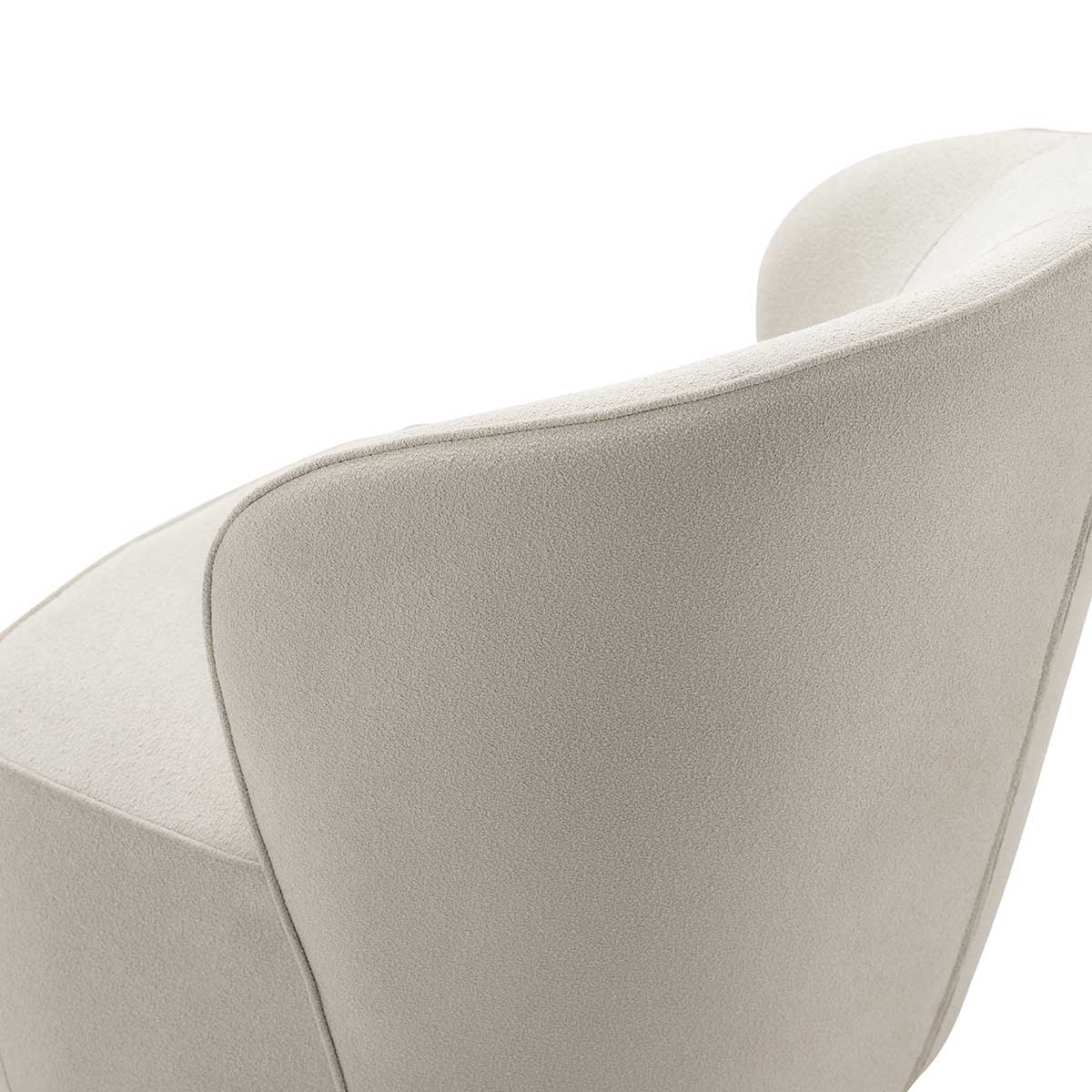 Atlas Boucle Swivel Lounge Chair