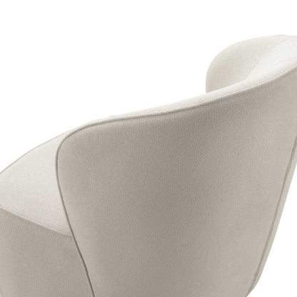 Atlas Boucle Swivel Lounge Chair