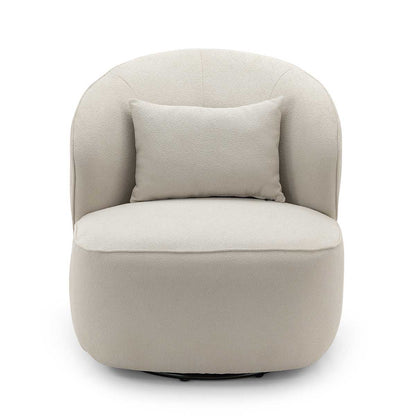 Atlas Boucle Swivel Lounge Chair