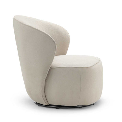 Atlas Boucle Swivel Lounge Chair