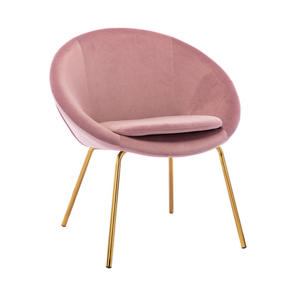 Halo Velvet Lounge Chair
