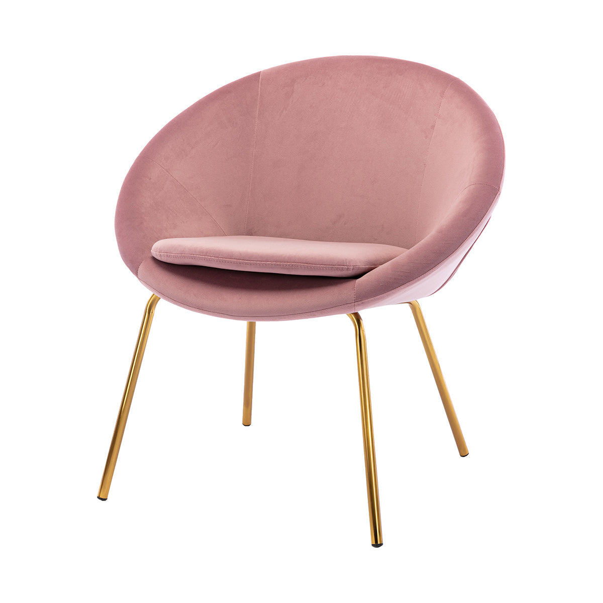 Halo Velvet Lounge Chair