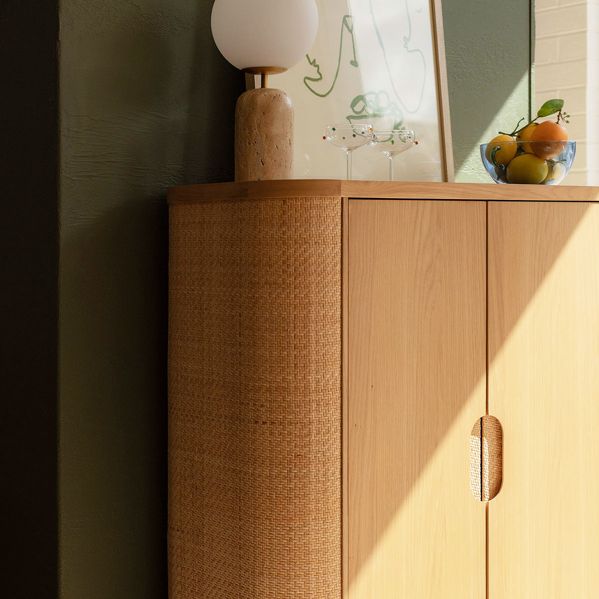 Magnolia Bar Cabinet