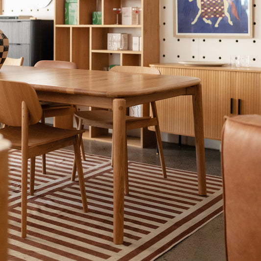 Spot Timber Extendable Dining Table