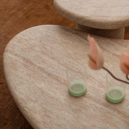 Azzurra Coffee Table (Travertine Finish)