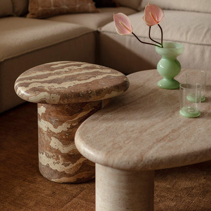 Azzurra Coffee Table (Travertine Finish)