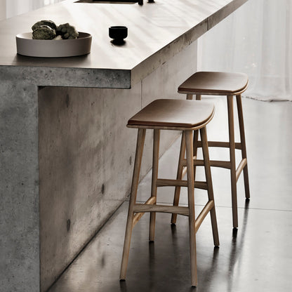 Osso Leather Counter Stool